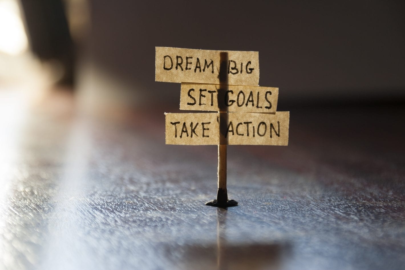 It's all about taking action