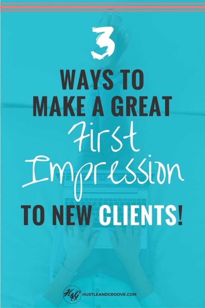 How to make a great first impression to land new freelancing clients. Tip: you only have 3 seconds to nail it! Click through to learn more.