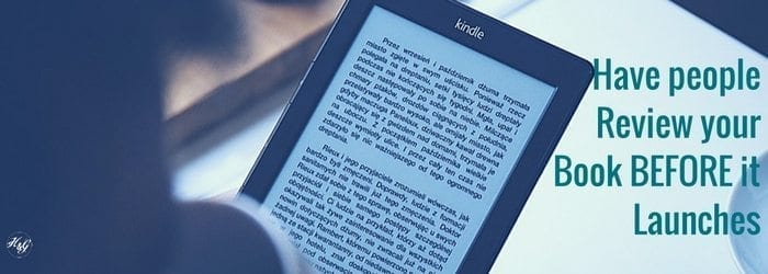 Get reviews on your Kindle book before your hit publish