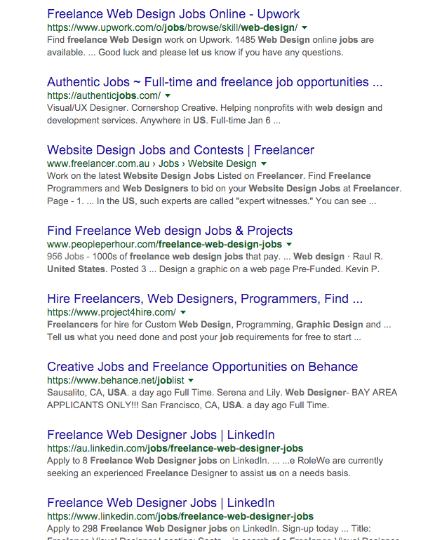visual designer job description