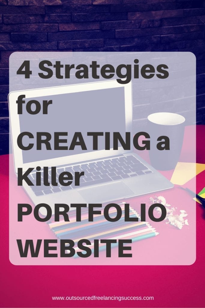Follow these tips to create a killer portfolio website to showcase your work to potential clients! See more at www.hustleandgroove.com