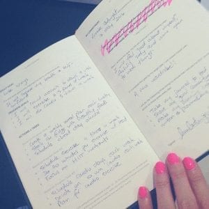 Using the Self Journal to keep track of your goals