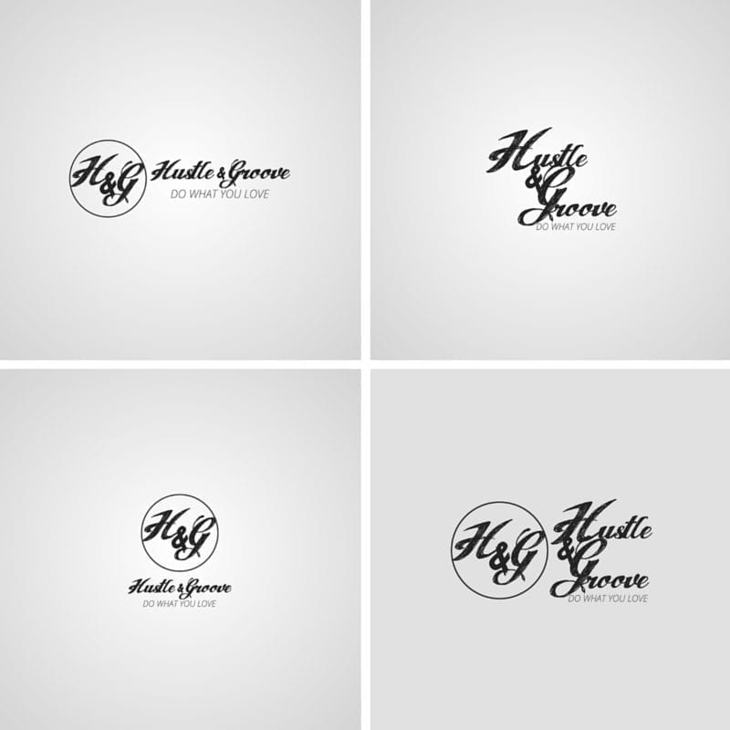 Hustle & Groove Logo concepts