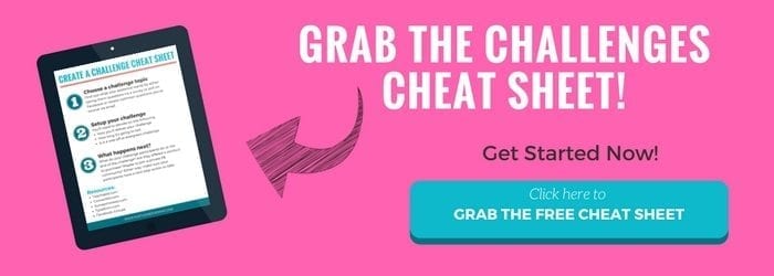 Grab the challenge cheat sheet