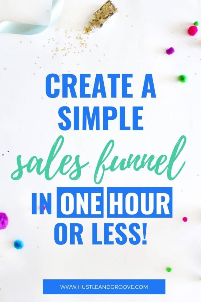 Create a simple sales funnel
