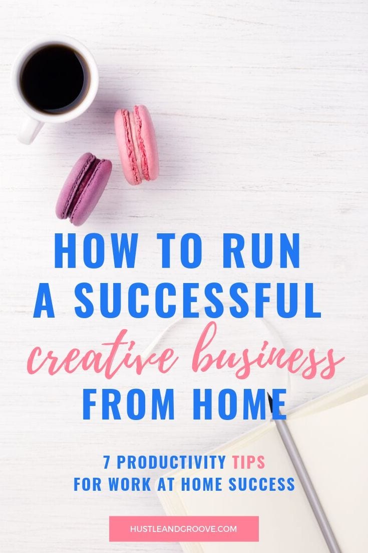 How to run a successful creative business from home