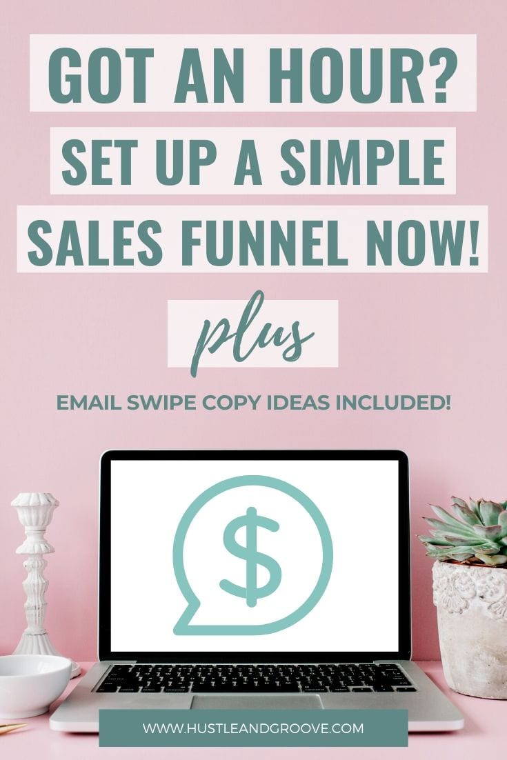 Simple sales funnel in an hour