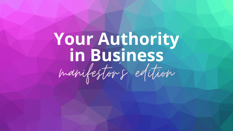 Your Authority in Business