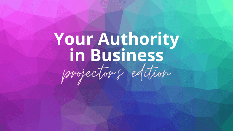 Your Authority in Business